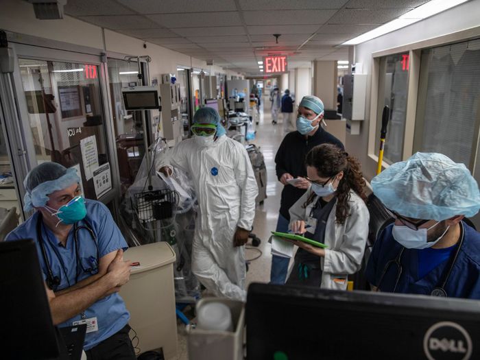 Hospital with Doctor and Nurses